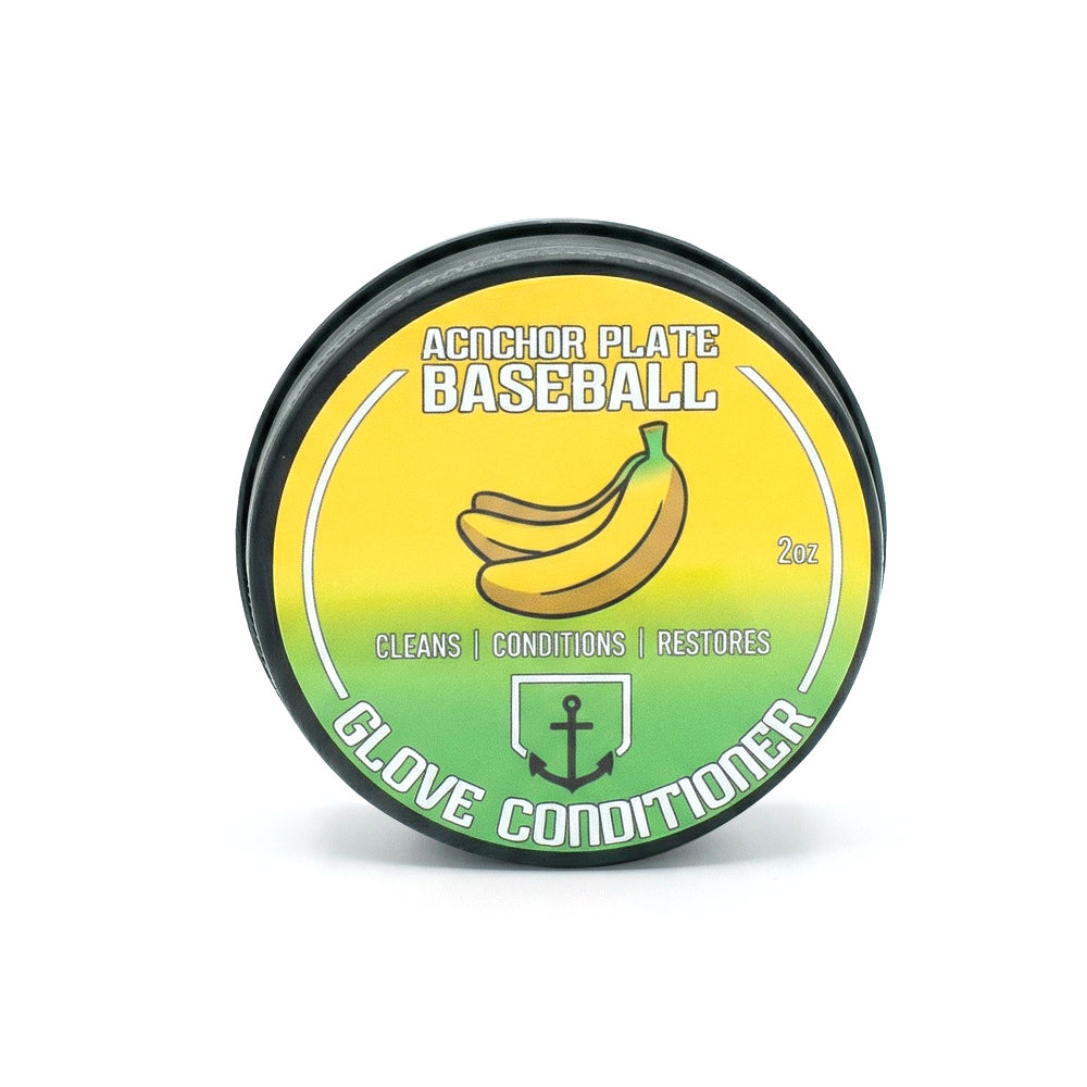 Anchor Plate Baseball Glove Conditioner - Banana
