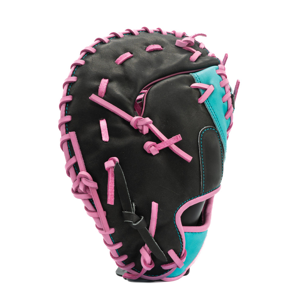 12" Black Cotton Candy First Base Mitt