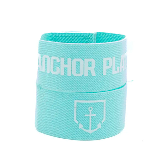 Anchor Plate Baseball Glove Wrap Mint Blue
