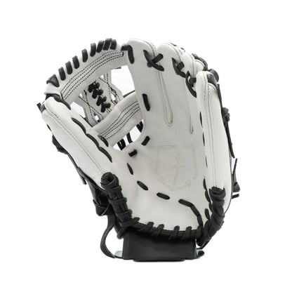 11" Royal Welting Black and White  Infield / Outfield Diamon-Web