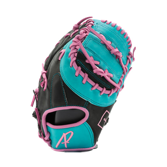 12" Black Cotton Candy First Base Mitt