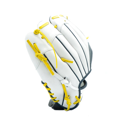 11.5" Drip Tip White and Navy Infield / Outfield V-Web