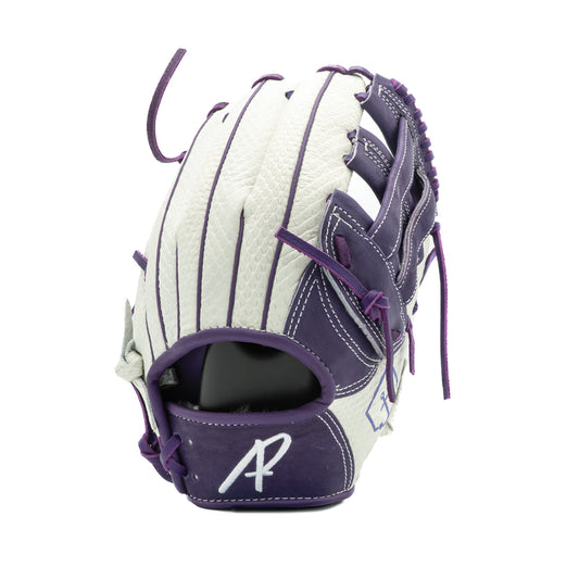 12.5" Single Welting Purple Snakeskin Infield / Outfield H-Web